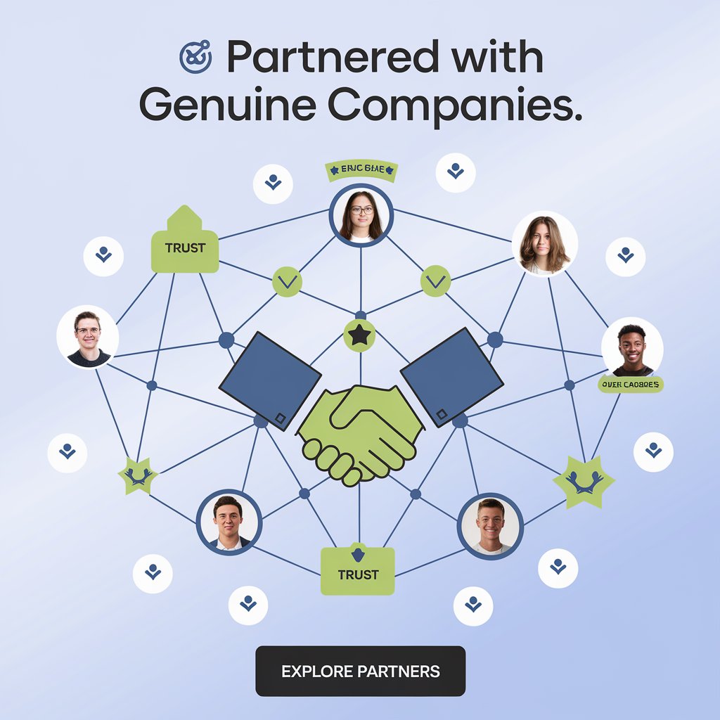 π’ Partnered with Genuine Companies